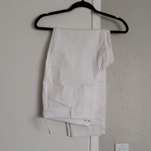 White pixie pants